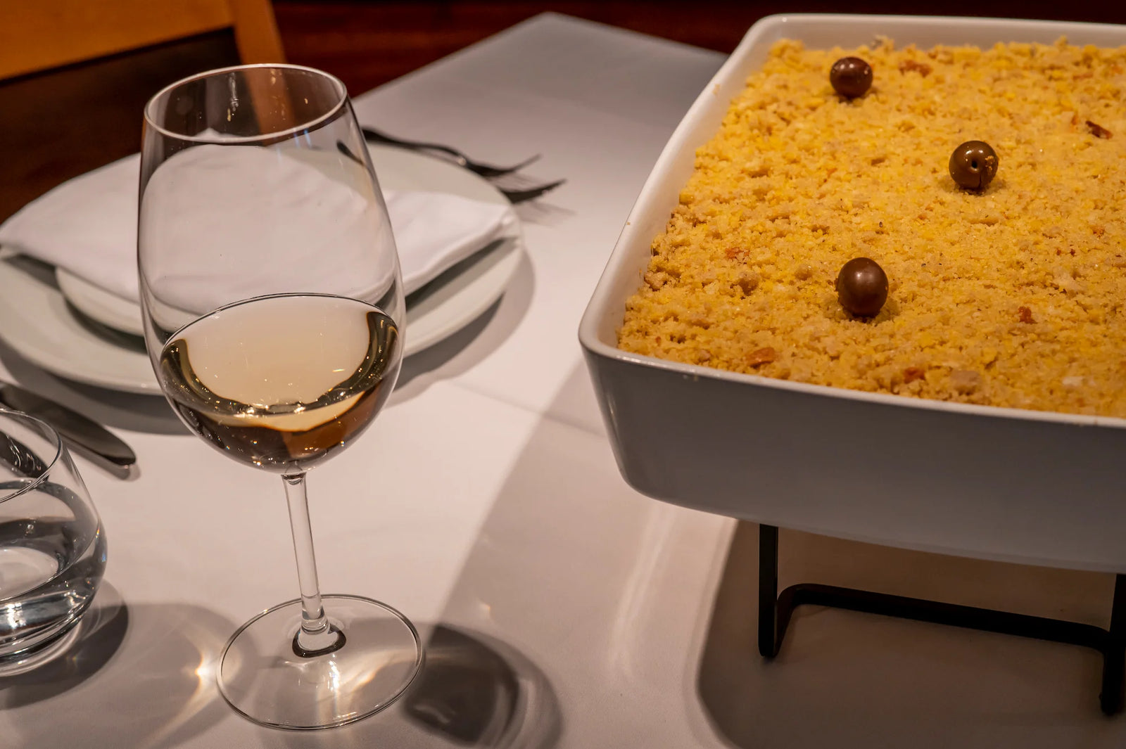 À mesa, onde estiver