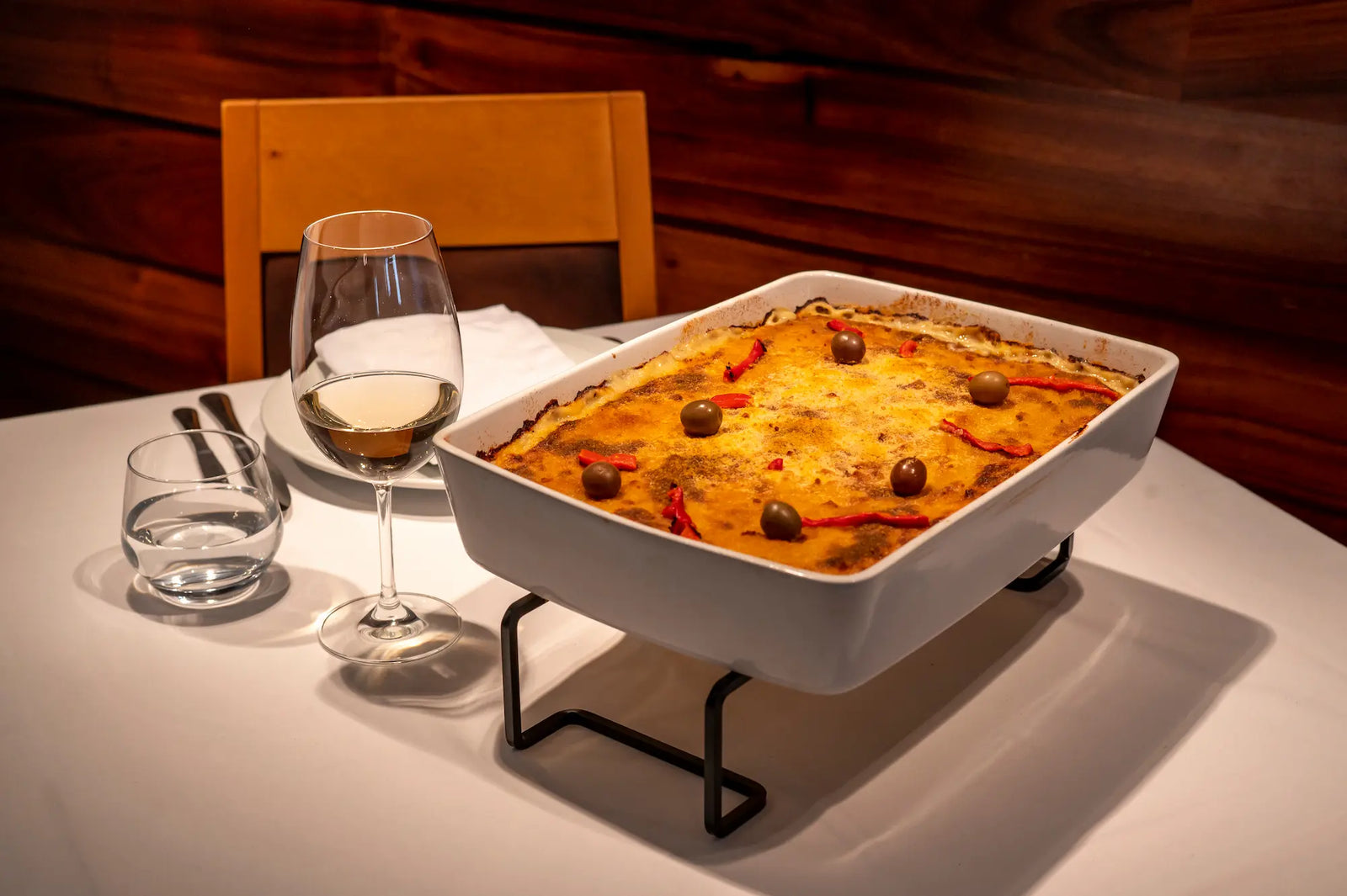 À mesa, onde estiver